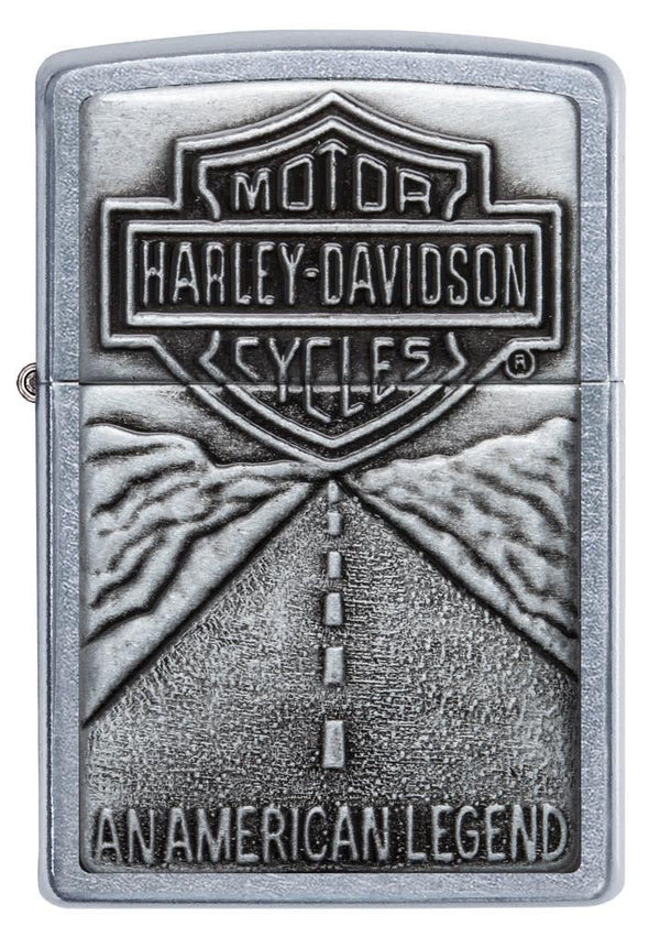 Harley-Davidson® American Legend Street Chrome™ Finish Zippo