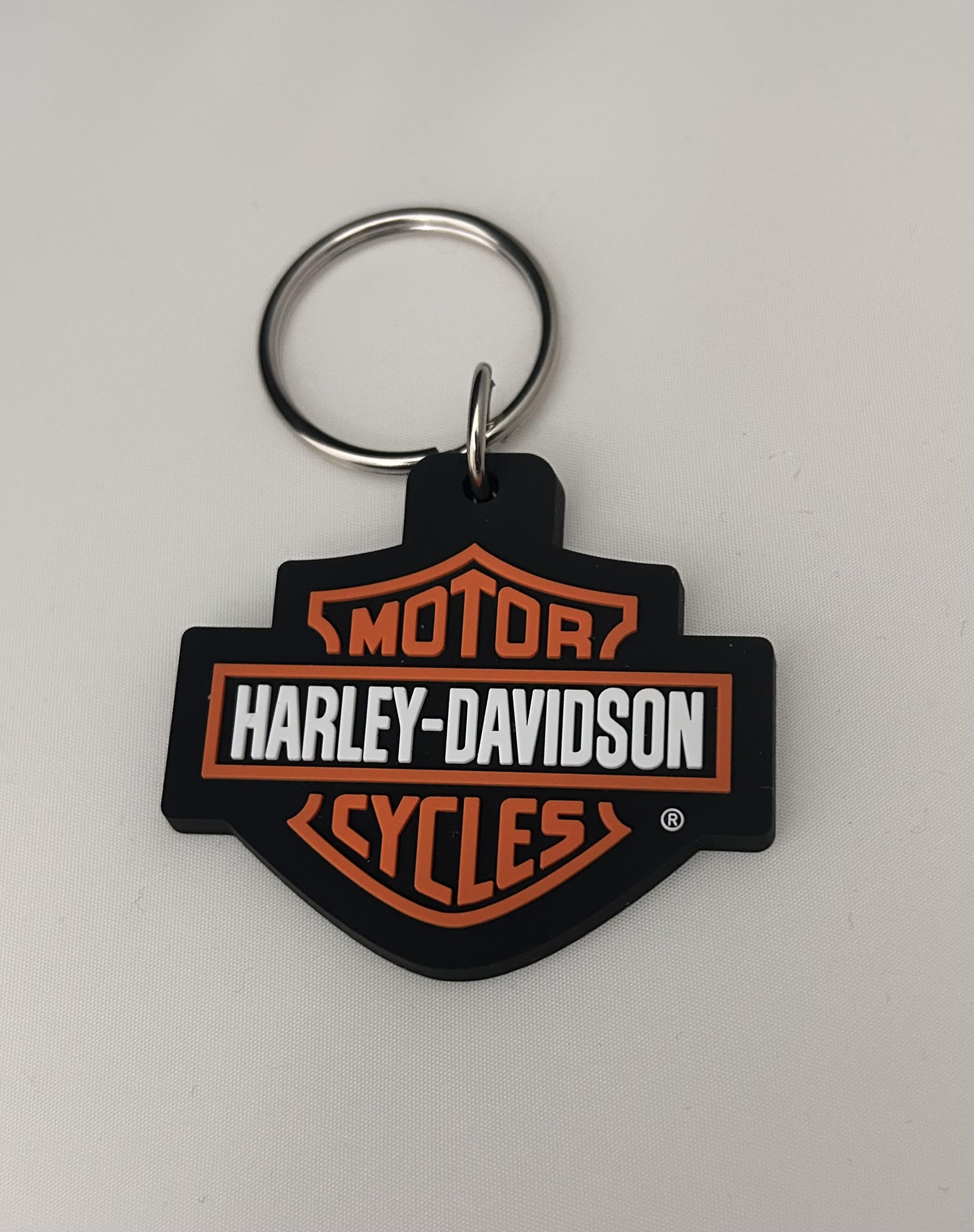 Harley-Davidson® Bar & Shield® Key Chain | Orange – House of Harley®