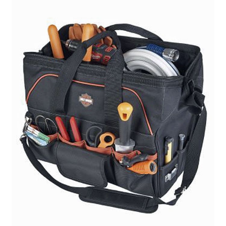 Harley-Davidson® 39-Pocket Tool Bag | Detachable Shoulder Strap