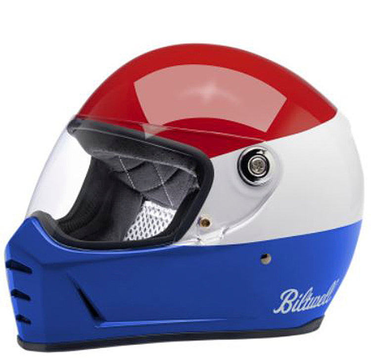 
                  
                    Biltwell Inc.® Unisex Lane Splitter Full-Face Helmet | Gloss Podium Red/White/Blue
                  
                