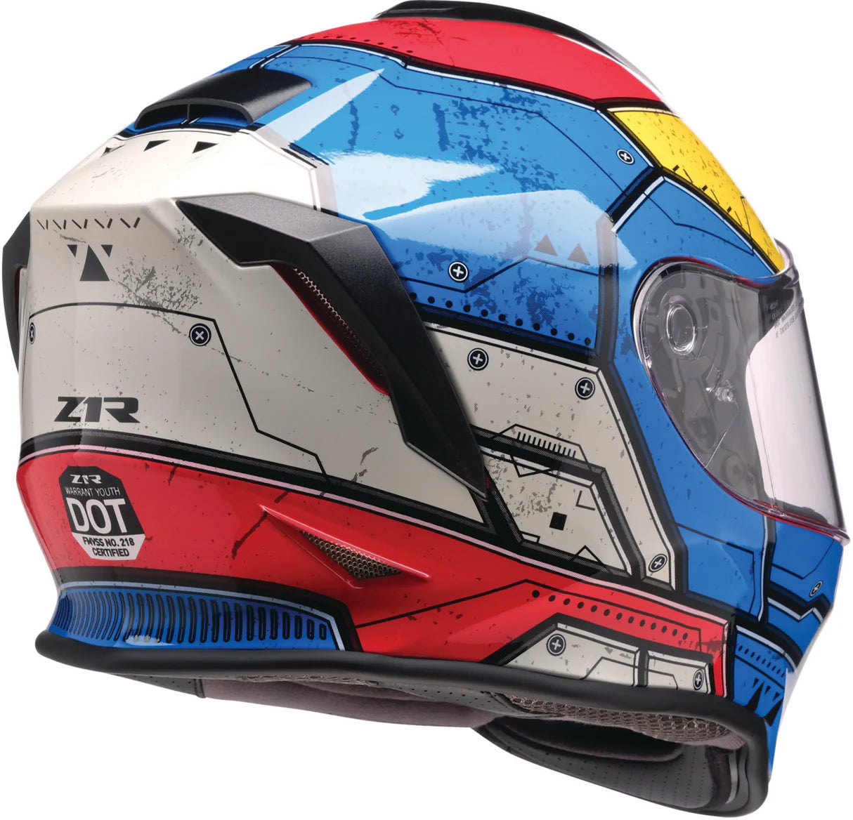 
                  
                    Z1R Youth Warrant Helmet - Blue
                  
                