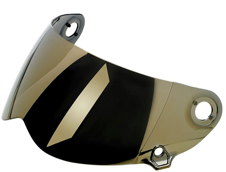 Biltwell Inc.® Lane Splitter Helmet Gen 2 Shield | Anti-Fog | Gold Mirror