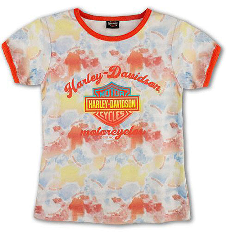 Harley-Davidson® Girls' Ink Blot T-Shirt | Short Sleeves