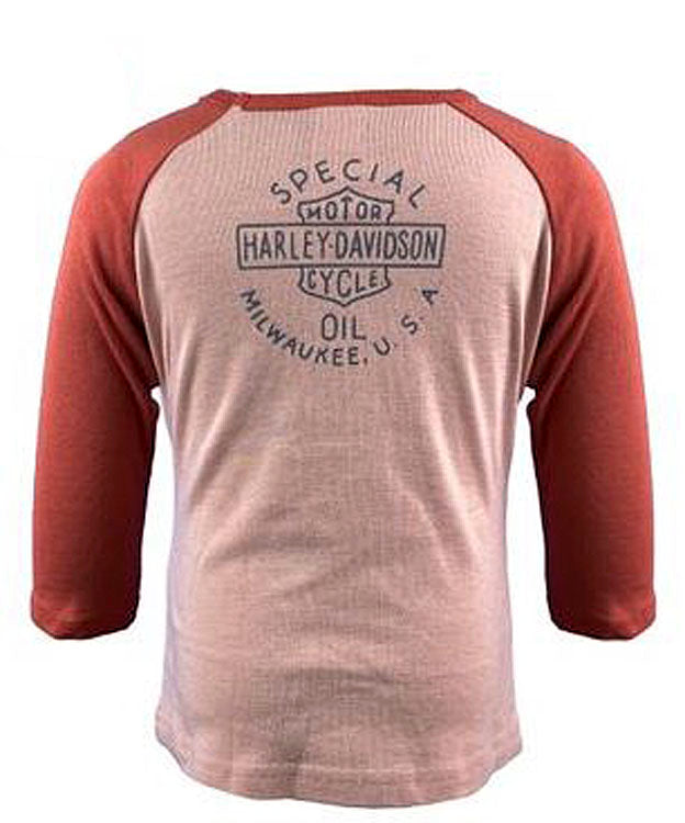 
                  
                    Harley-Davidson® Girls' 3/4 Raglan Sleeve T-Shirt
                  
                