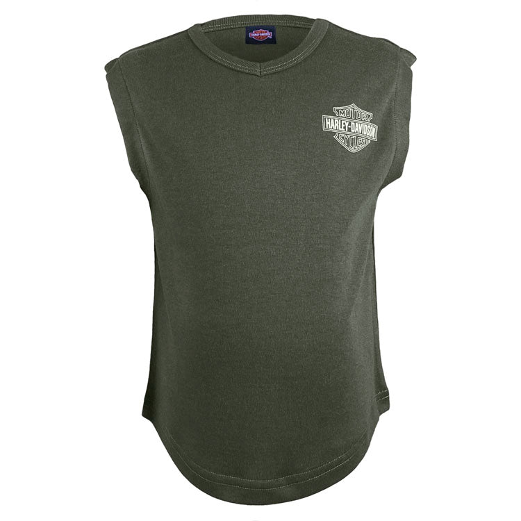 Harley-Davidson® Girls' Muscle T-Shirt | Sleeveless – House