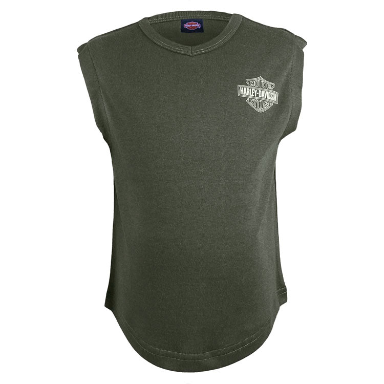 Harley-Davidson® Girls' Muscle T-Shirt | Sleeveless