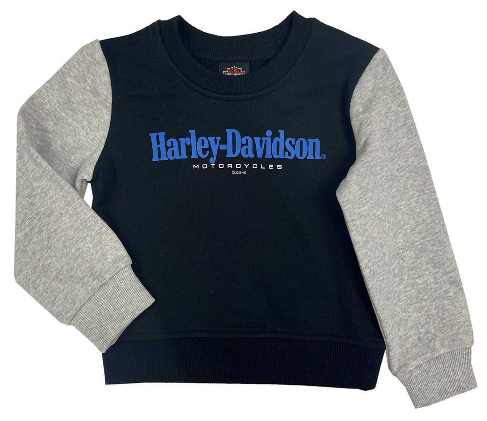 Harley-Davidson® Toddler Fleece Crew Pullover