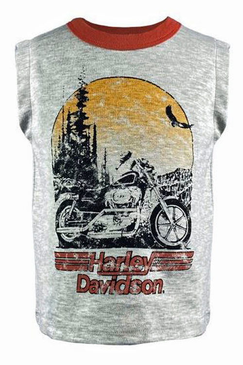 Harley-Davidson® Boys' Sunset Muscle T-Shirt | Sleeveless