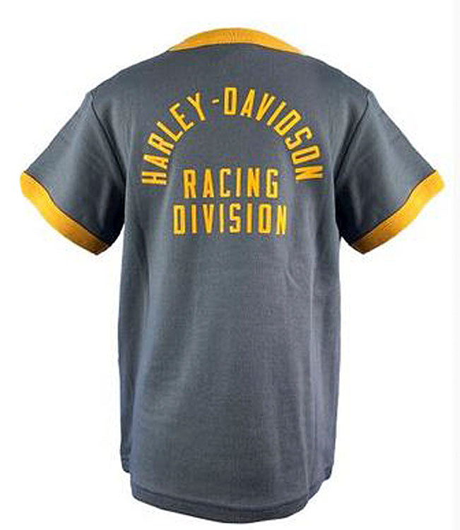 
                  
                    Harley-Davidson® Boys' Racing Division Ringer T-Shirt | Short Sleeves
                  
                