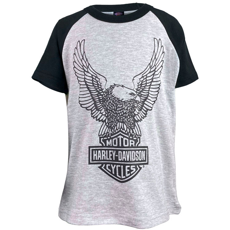 Harley-Davidson® Boys' Raglan-Sleeve T-Shirt | Short Sleeves