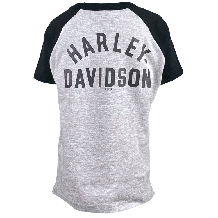 
                  
                    Harley-Davidson® Boys' Raglan-Sleeve T-Shirt | Short Sleeves
                  
                