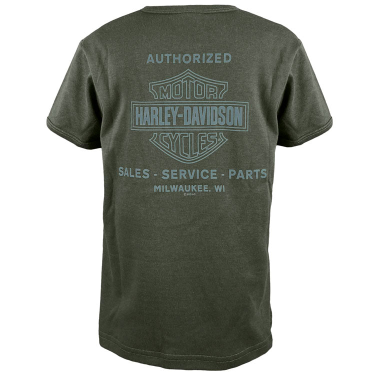 
                  
                    Harley-Davidson® Boys' Authorized Henley | 2-Button | Short Sleeves
                  
                
