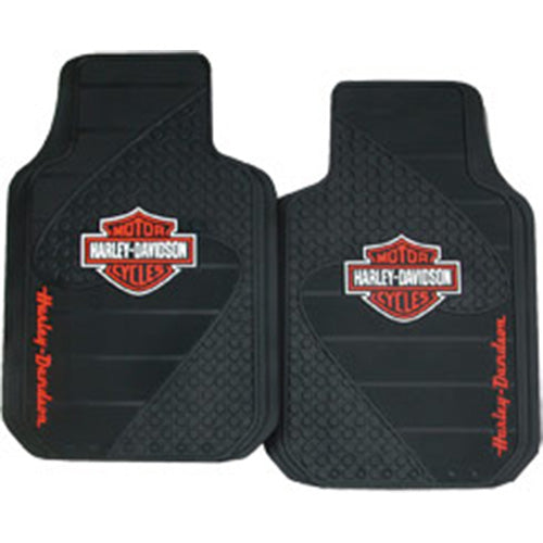 Harley-Davidson® Orange Bar & Shield® Floor Mats