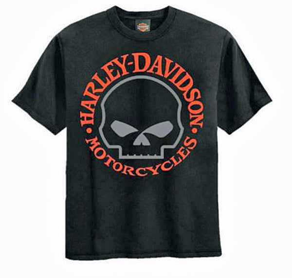 Harley Davidson★ロンTシャツ 長袖 Willie G Skull Harley-Davidson Men's Willie G. Skull Long Sleeve Tee White