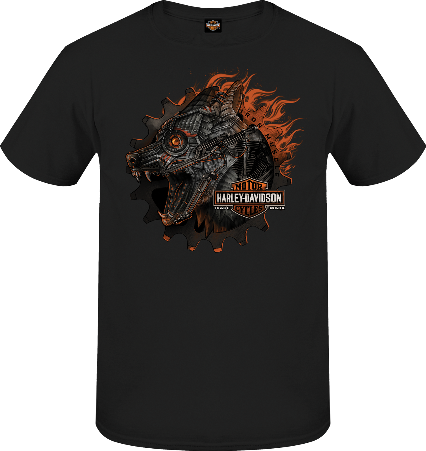 
                  
                    Harley-Davidson® Men's Metal Wolf Short Sleeve T-Shirt | Black
                  
                