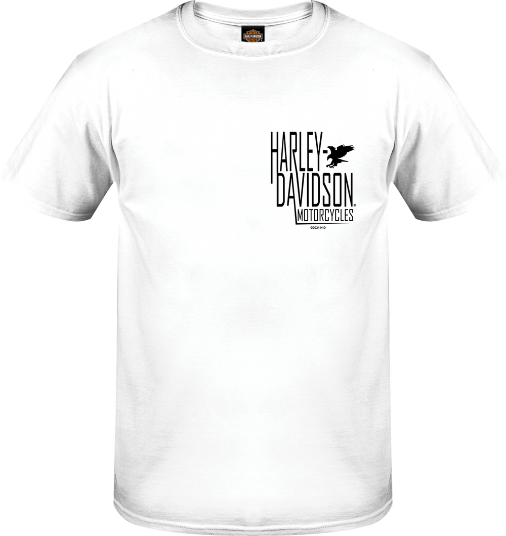 Harley-Davidson® Men's Simply Soar Short Sleeve T-Shirt | White