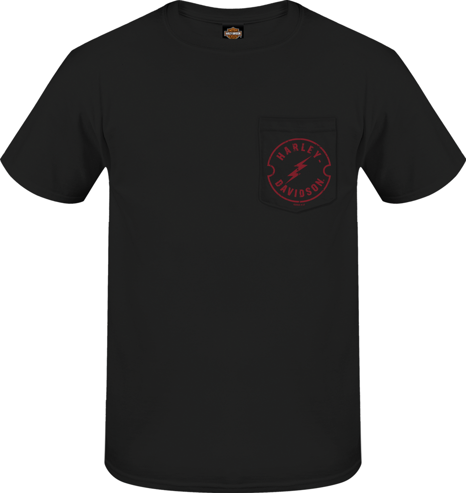 
                  
                    Harley-Davidson® Men's Counter Strike Short Sleeve Pocket T-Shirt | Black
                  
                