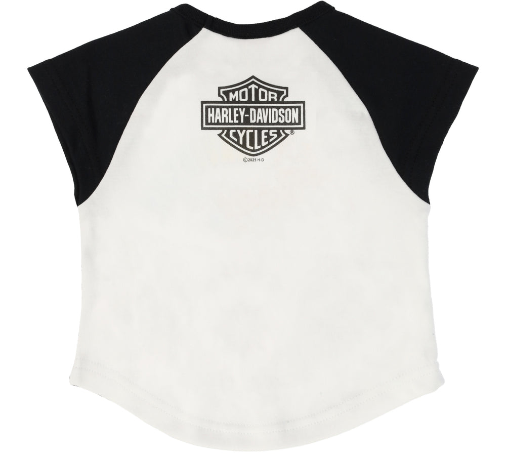 
                  
                    Harley-Davidson® Girls Raglan Paisley Short Sleeve Set
                  
                