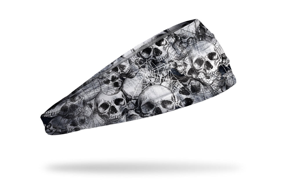 
                  
                    JUNK Brands Graveyard Militia Headband | Black & White Skulls
                  
                