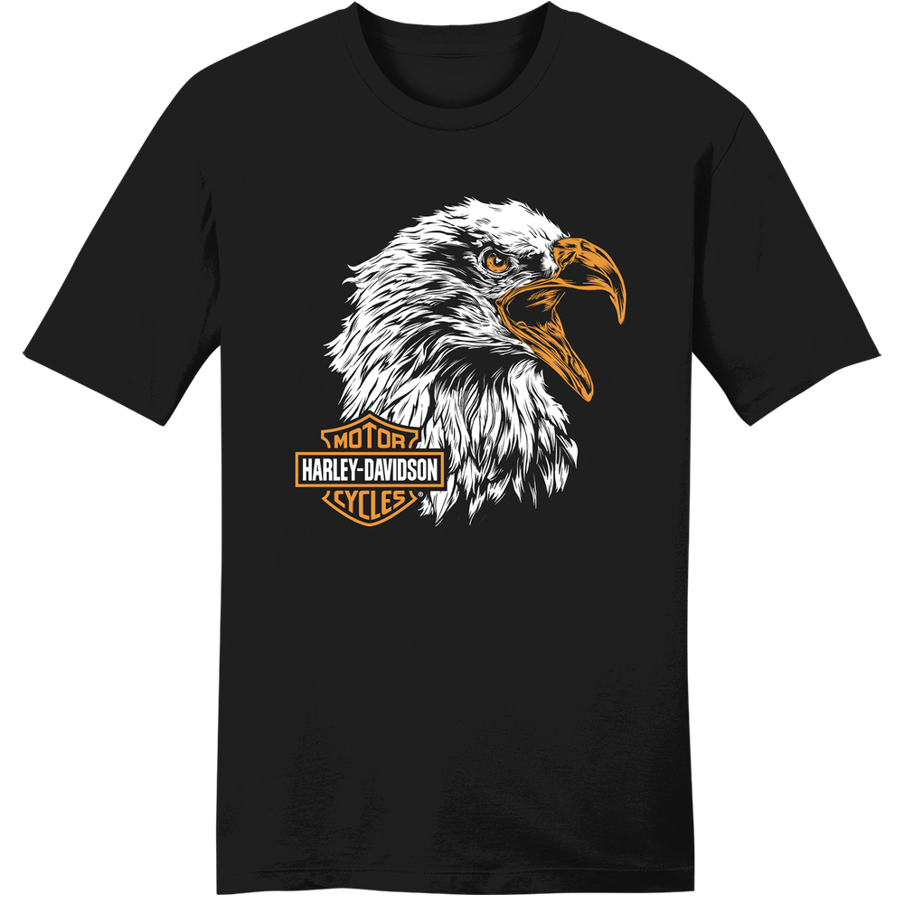 Harley-Davidson® Men's Eagle Call Short Sleeve T-Shirt | Black