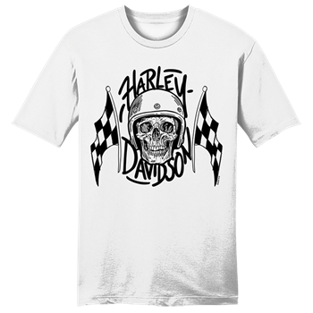 Harley-Davidson® Men's Rad Racer Tee - White