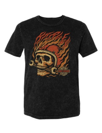 Harley-Davidson® Men's Stencil Lock Up Tee - Black – House of Harley®