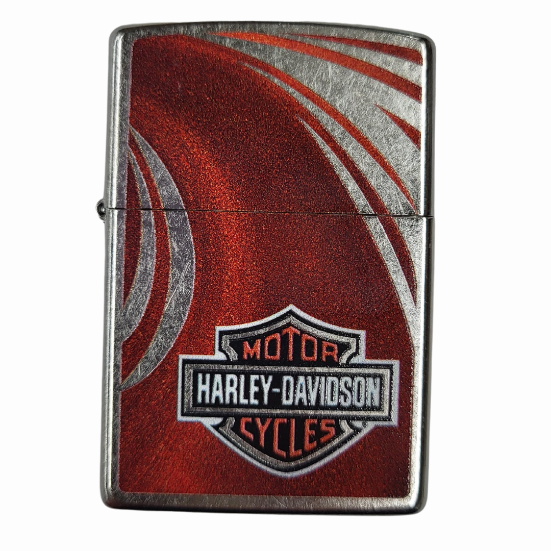 
                  
                    Harley-Davidson® Red Bar & Shield Chrome Zippo® Lighter
                  
                