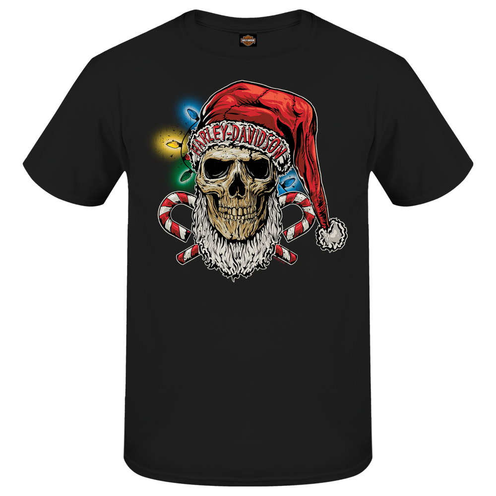 
                  
                    Harley-Davidson® Men's Holiday Skull T-Shirt | Black | Short Sleeves
                  
                