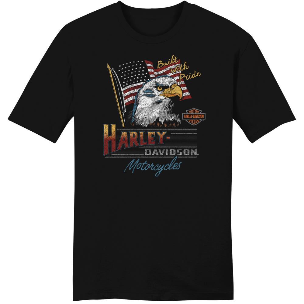 Harley Davidson® Mens Harley Pride Short Sleeve T Shirt Black House Of Harley® 3868