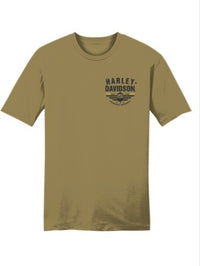 RK Stratman Harley-Davidson® Men's Classic Tower T-Shirt | Fennel Seed