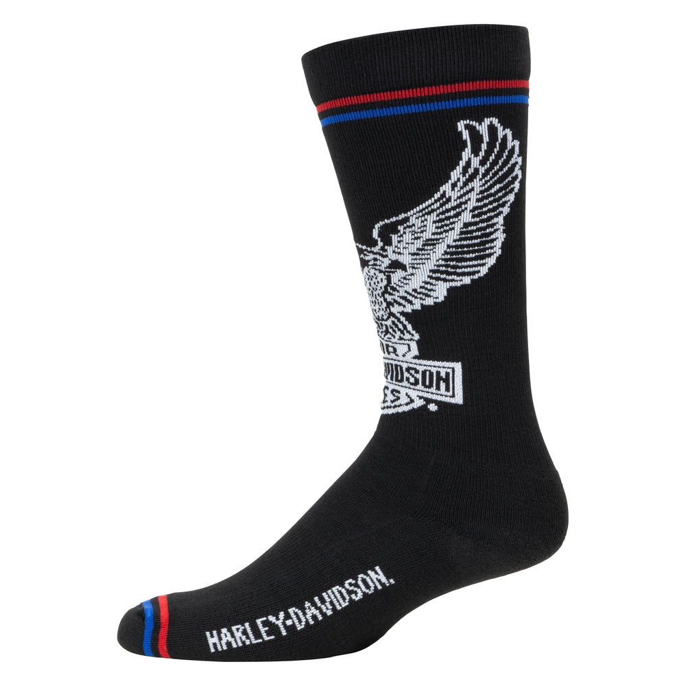 Harley-Davidson® Patriotic Eagle Riding Socks | 1 Pair