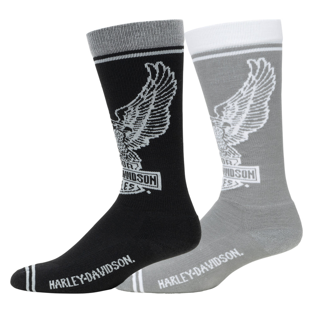 Harley-Davidson® Patriotic Eagle Riding Socks | 2 Pair