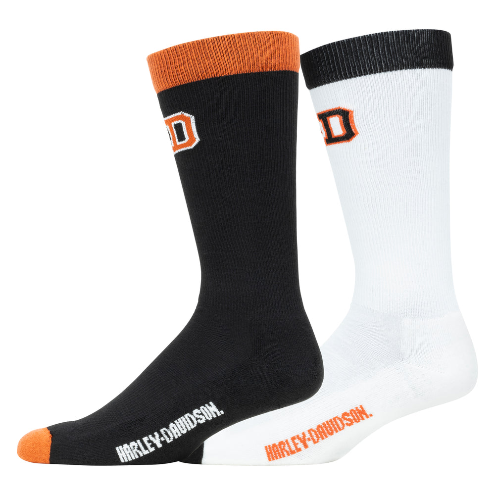 Harley-Davidson® Varsity Riding Socks | 2 Pair