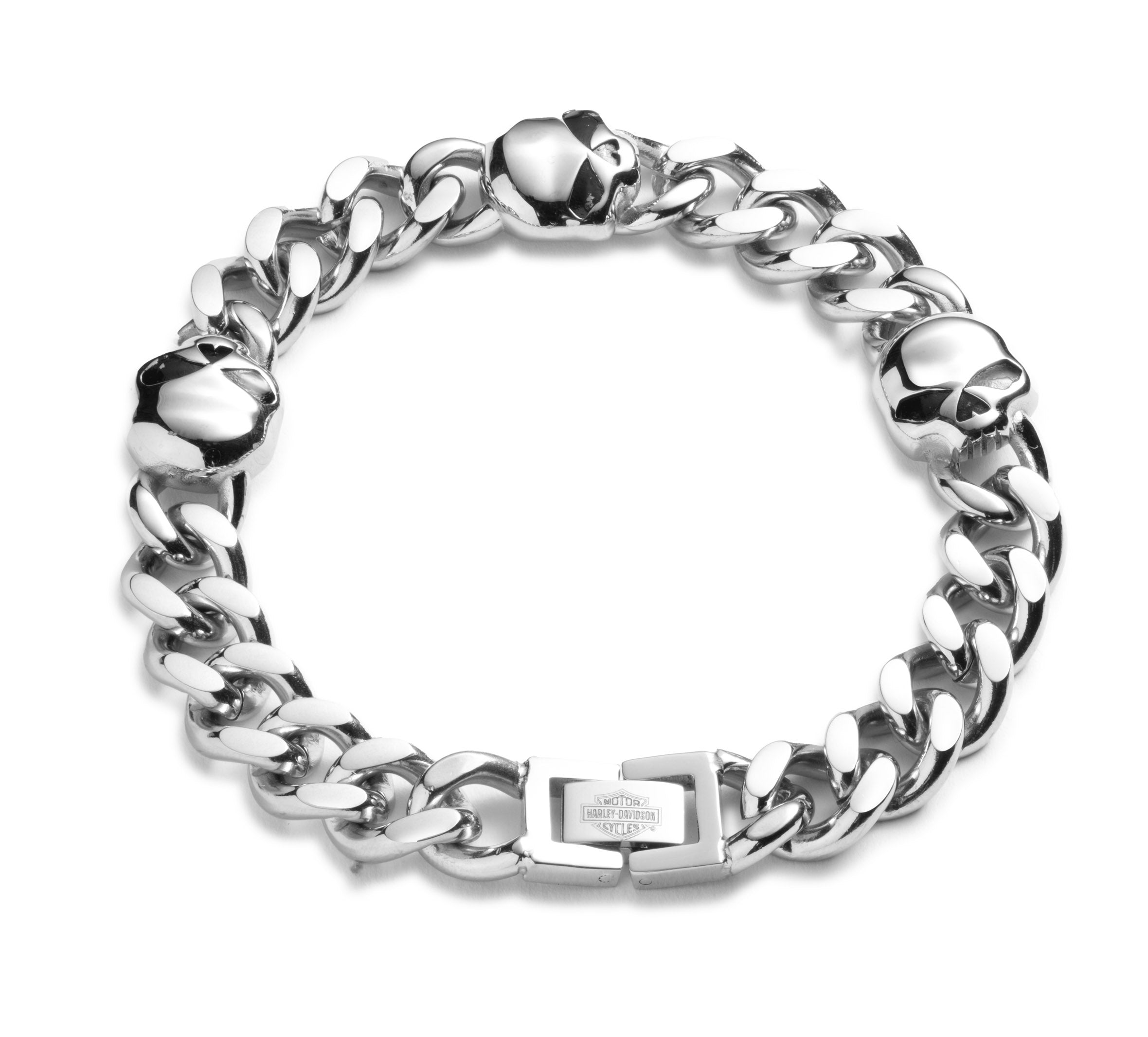 HARLEY-DAVIDSON チェーンブレスレット Willie G Curb Chain Bracelet | The Jewelry Group Inc. – House of