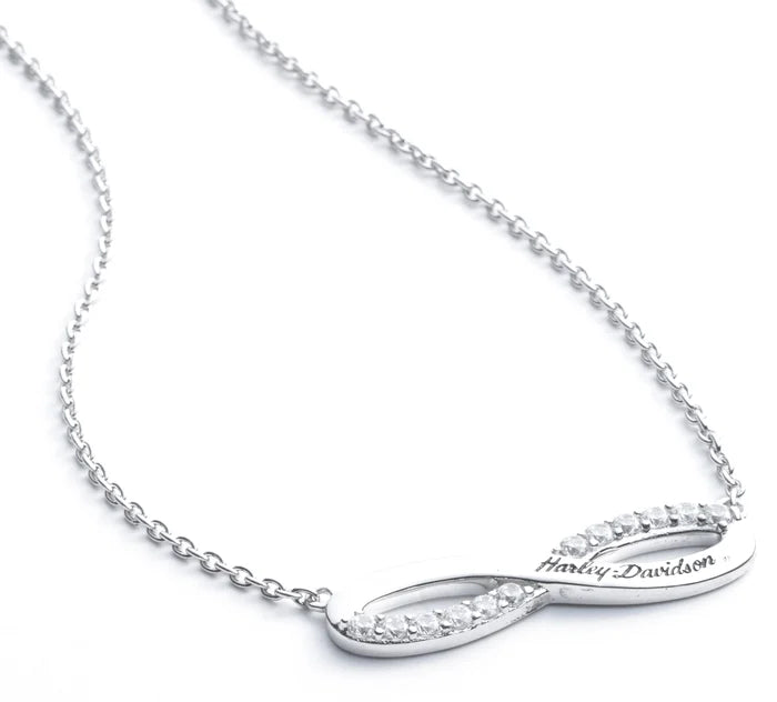 
                  
                    Harley-Davidson® Women's Infinity Necklace and Earring Gift Set | Sterling Silver
                  
                