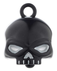 The Jewelry Group Inc. Harley-Davidson® Sculpted Skull Bar & Shield Logo Ride Bell, Solid Black