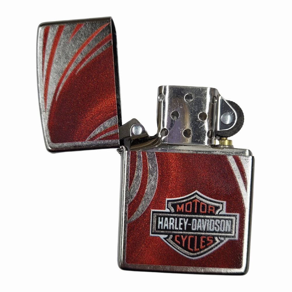 
                  
                    Harley-Davidson® Red Bar & Shield Chrome Zippo® Lighter
                  
                