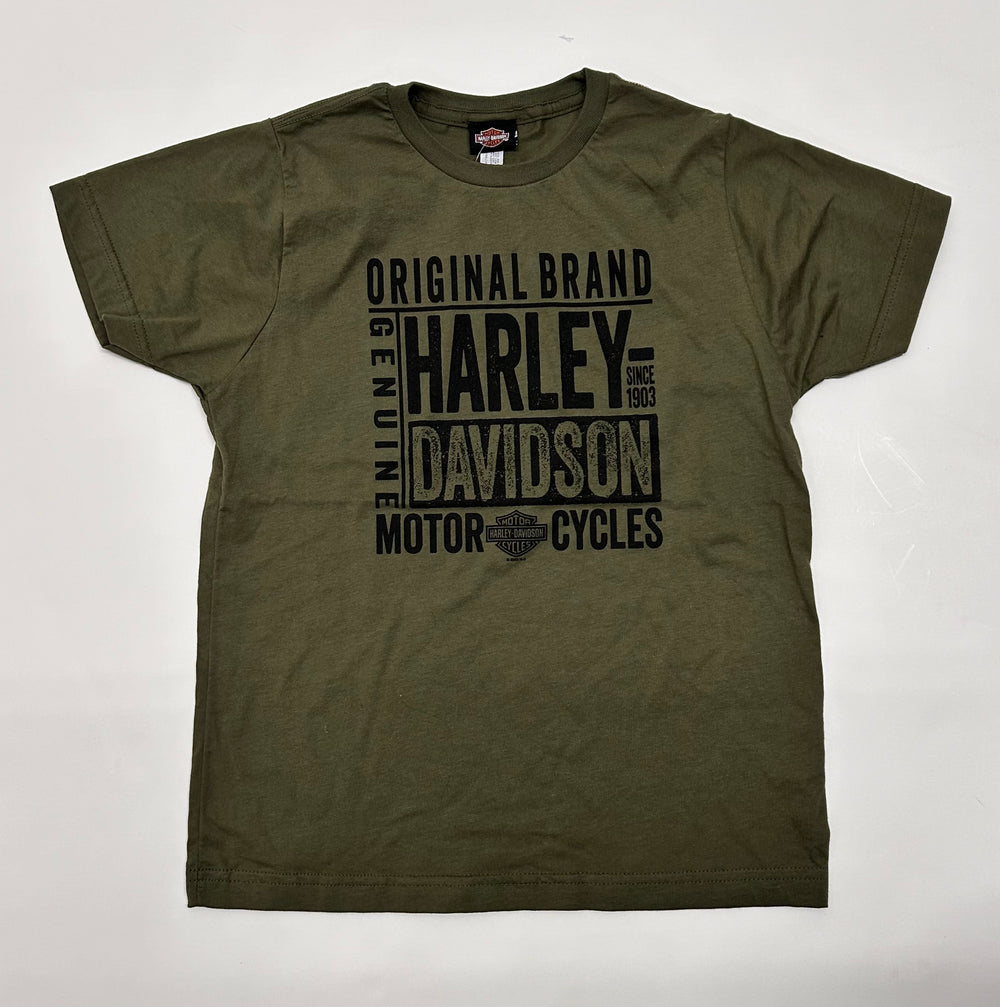 Harley-Davidson® Kids' Passage Short Sleeve T-Shirt | Green