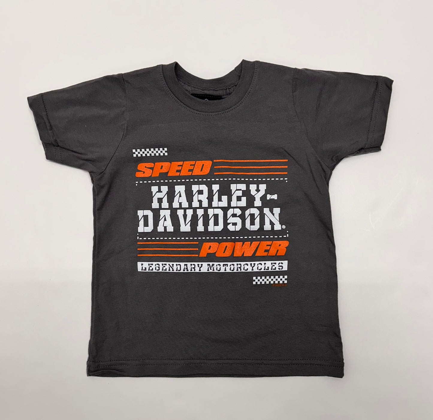 
                  
                    Harley-Davidson® Kids' Enthusiast Short Sleeve T-Shirt | Grey
                  
                