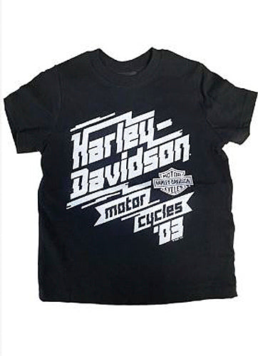 Harley-Davidson® Kids' Static Short Sleeve T-Shirt | Black