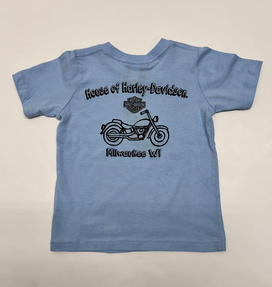 
                  
                    Harley-Davidson® Kids' Eagle Eye Short Sleeve T-Shirt | Blue
                  
                