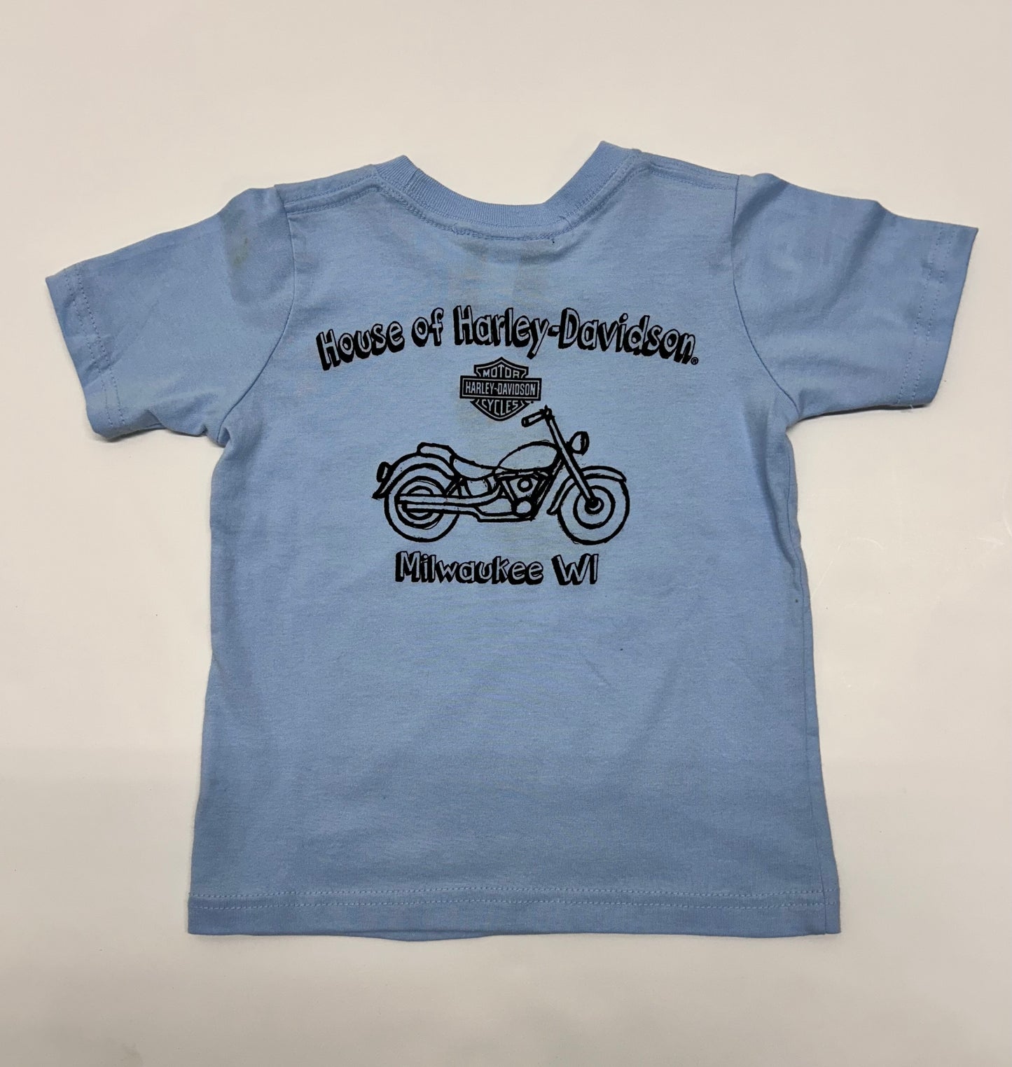 
                  
                    Harley-Davidson® Kids' Eagle Eye Short Sleeve T-Shirt | Blue
                  
                