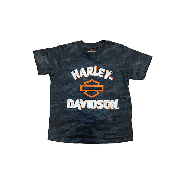 
                  
                    Harley-Davidson® Kids' Messy Fun Short Sleeve T-Shirt | Camo
                  
                