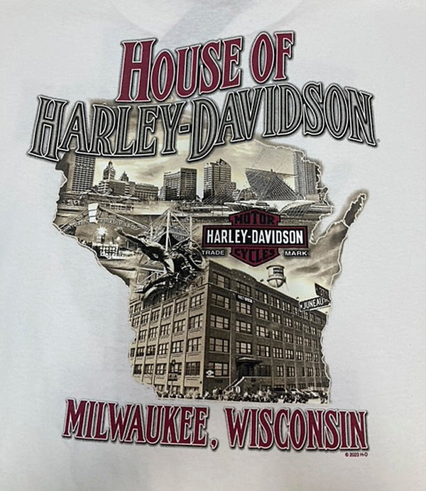 
                  
                    Harley-Davidson® Men's Eagle Short Sleeve T-Shirt | 120th Anniversary | White
                  
                