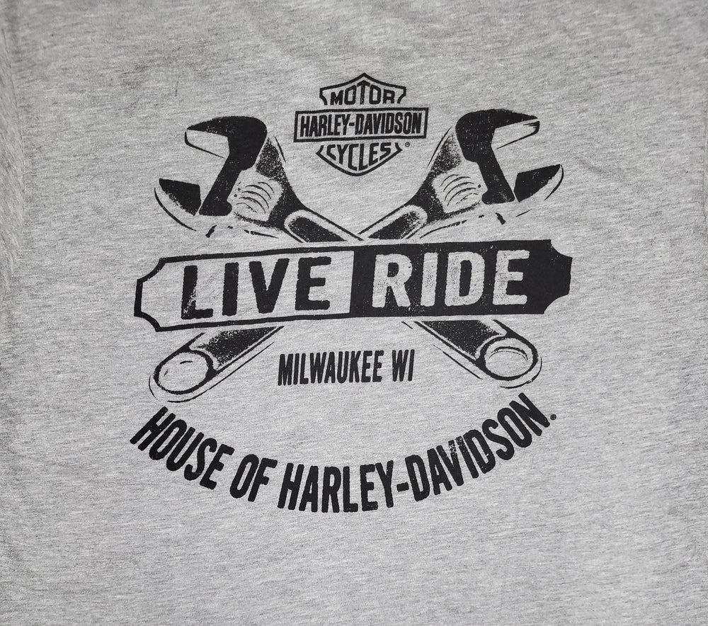 
                  
                    Harley-Davidson® Men's FB Skull Short Sleeve T-Shirt | Grey
                  
                