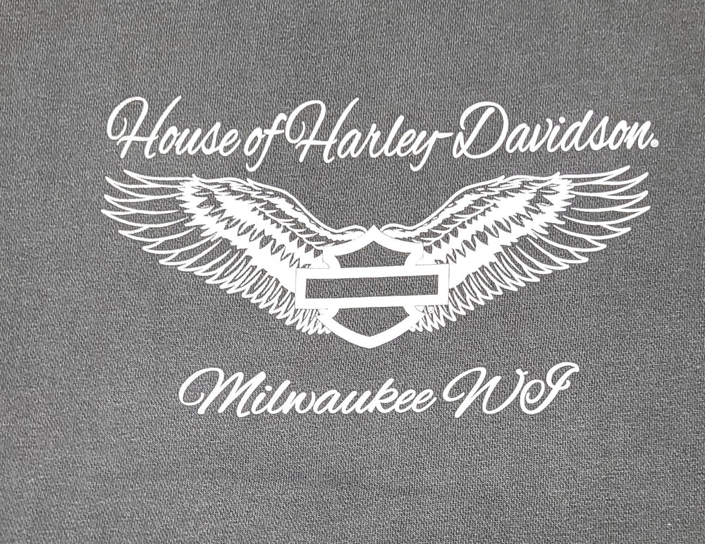 
                  
                    Harley-Davidson® Women's Painted Type Pullover Hoodie | Grey
                  
                