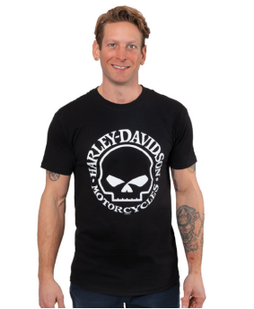 Harley-Davidson® Men's Willie G® Outline T-Shirt | Short Sleeves