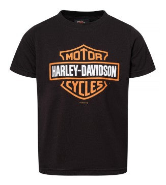 Harley-Davidson® Kids' Bar & Shield® Short Sleeve T-Shirt | Black