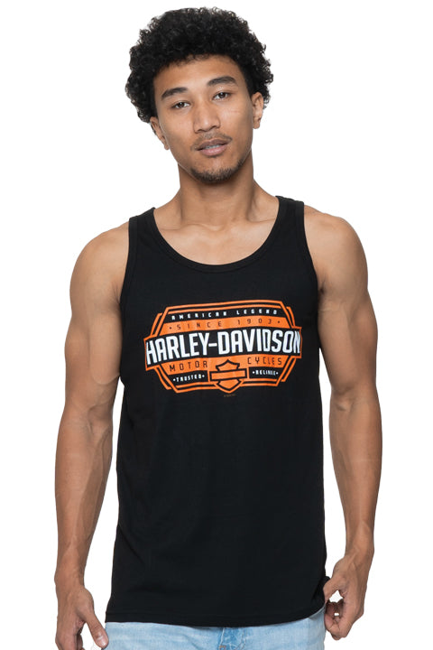 Harley-Davidson® Men's Attend Tank | Black