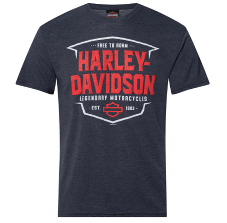 Harley-Davidson® Men's Breaker Short Sleeve T-Shirt | Navy